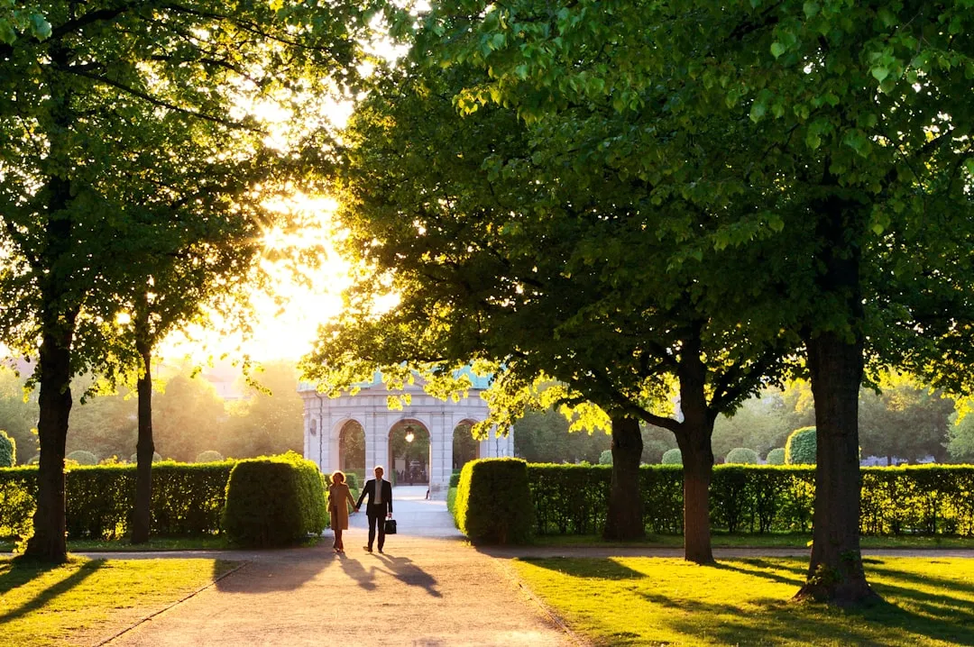 Photo Romantic garden