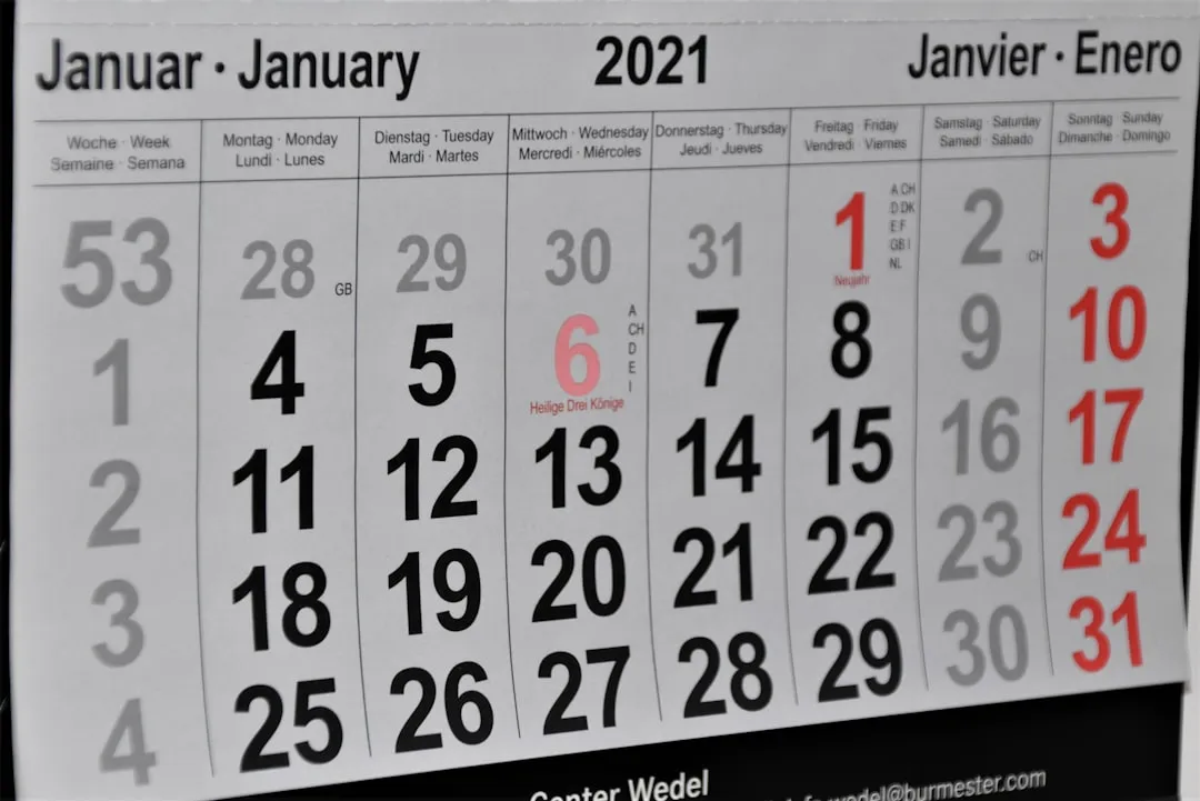 Photo Shared calendar