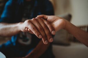 Photo helping partner